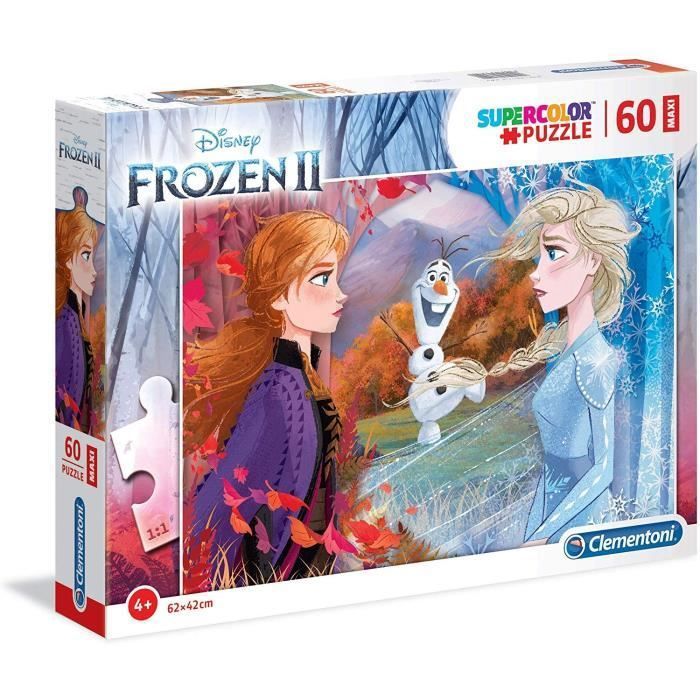 Puzzle Disney Frozen 2 - CLEMENTONI - 60 pièces - Humains, personnages ...