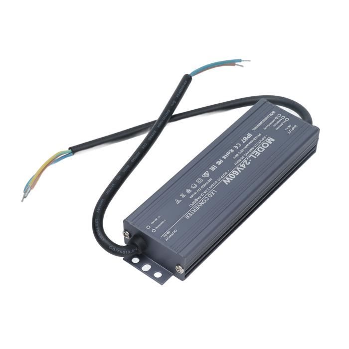 Pilote D'Alimentation LED 250mA - Transformateur Universel 220V Pour Rubans LED Et Lampes Suspendues (37-50x1W)