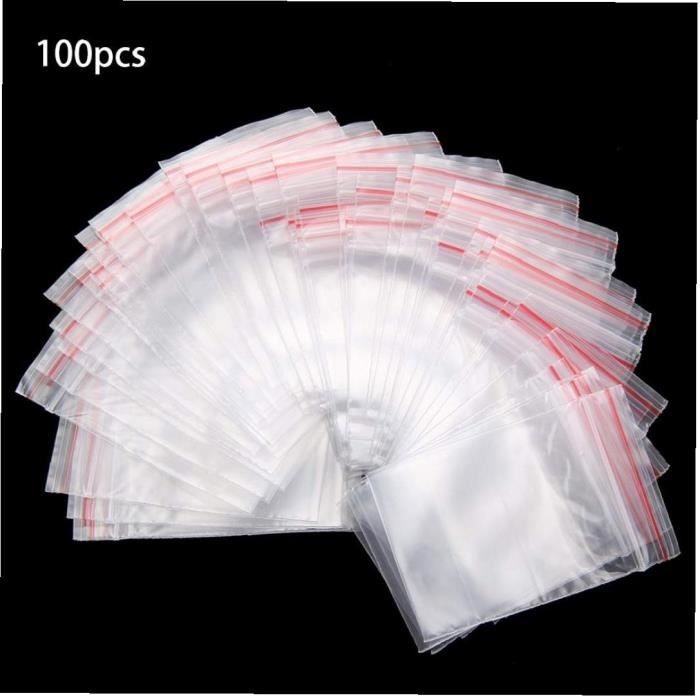 150 Sachets Zip En PVC - 3 Tailles - Rangement Bijoux, Pièces, Artisanat - Réutilisables Et Étanches