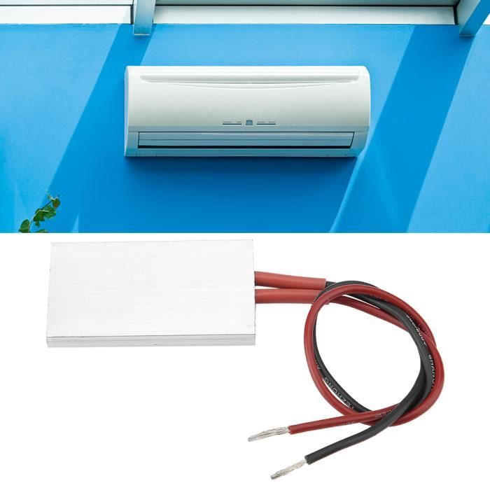 Plaque Chauffante PTC 12V - Élément Thermostatique En Céramique, Température Constante 110°C