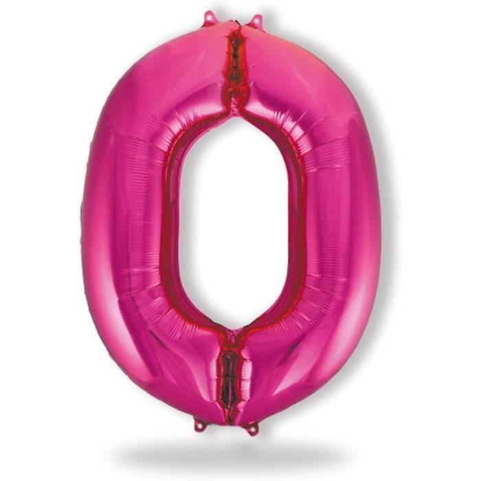 Unique Party - Ballon Géant Numéro 3, Couleur Or, 86 Cm (55763