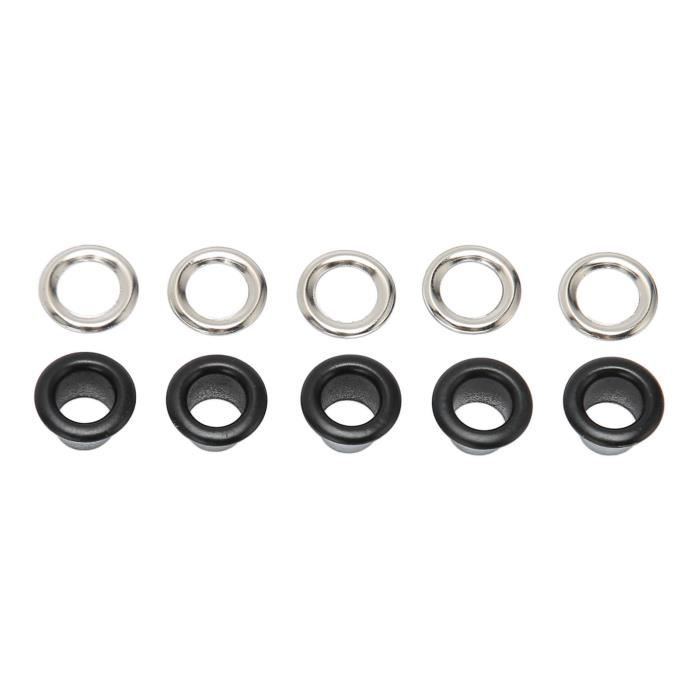 Lot De 15 œillets En Cuivre Avec Rondelles - Diamètre Trou 25 Mm - Pour Tissu, Cuir, Carton, Projets Créatifs