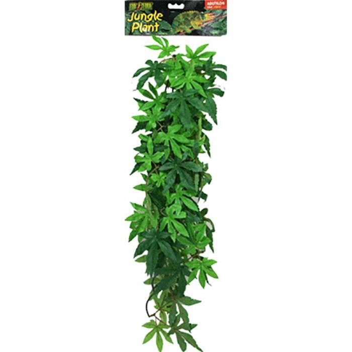 Plante - Exo Terra - Abutilon - 20x80cm - Vert - Cachettes naturelles
