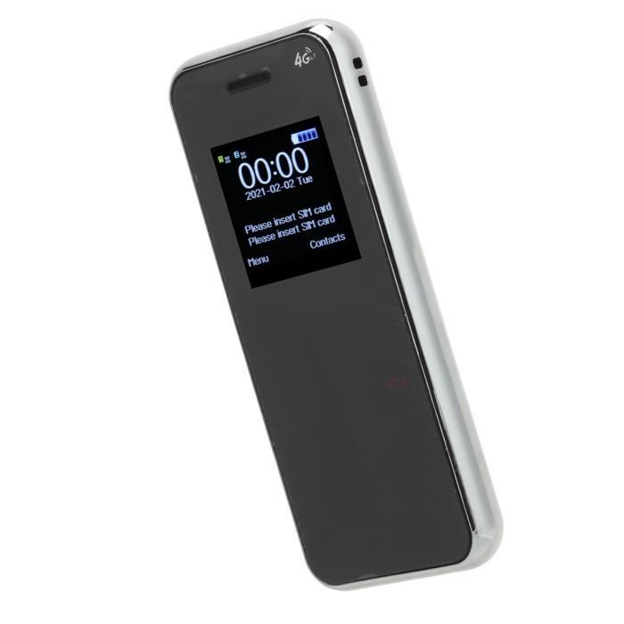 Duokon Téléphone mobile Mini Téléphone Portable à Clapet 1,44 po Double  Carte Double Veille 32MB+32MB 100‑240V US Plug(Rose ) - Cdiscount Téléphonie