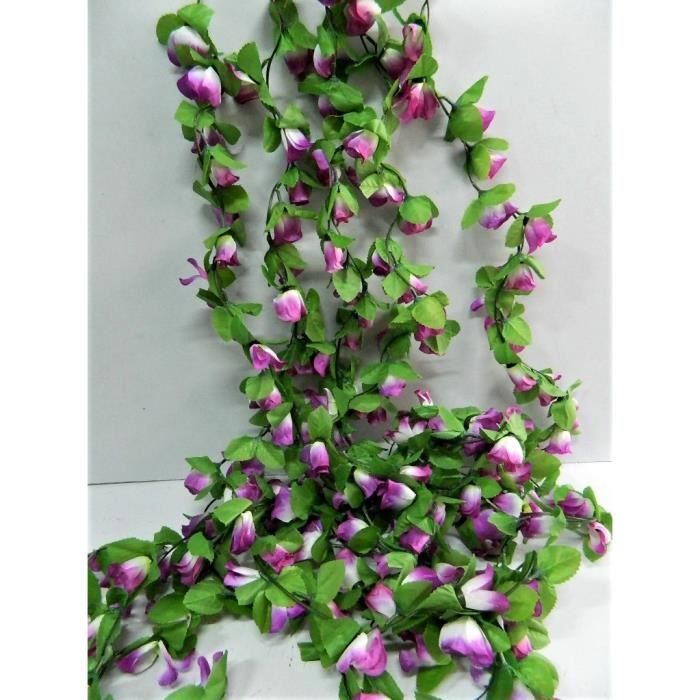 5 Guirlandes De Fleurs Artificielles Guirlande Fleur Mauve Violet Feuille 1 80m Cdiscount Maison 5 Guirlandes De Fleurs Artificielles Guirlande Fleur Mauve Violet Feuille 1 80m Cdiscount Maison