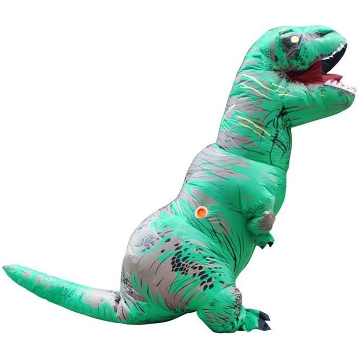 Comparer les prix de Decdeal Costume de Gonflable Drôle Dinosaur Halloween Cosplay Exploité Costume Animal