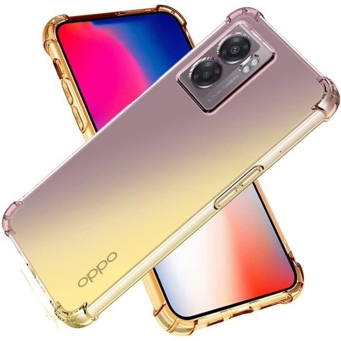 HONLEN Handyhülle Für Realme Narzo 50 5G / Oppo A77 5G – TPU-Silikon, Galvanisierter Rand, Weiß