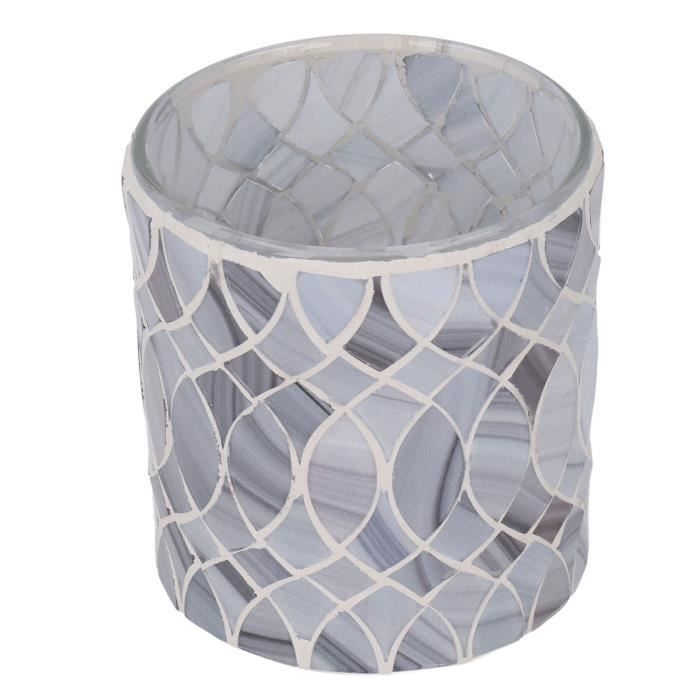 12 Porte-Bougies Transparents 6x6cm - Pour Mariage, Halloween