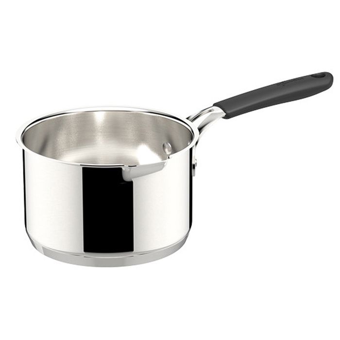 Lagostina Every Deep Casserole 14 Cm In 18/10 Stainless Steel With Lagoseal Plus Bottom, Satin Exterior And Wide Handles, Suitable For All Heat Sources, Including Induction