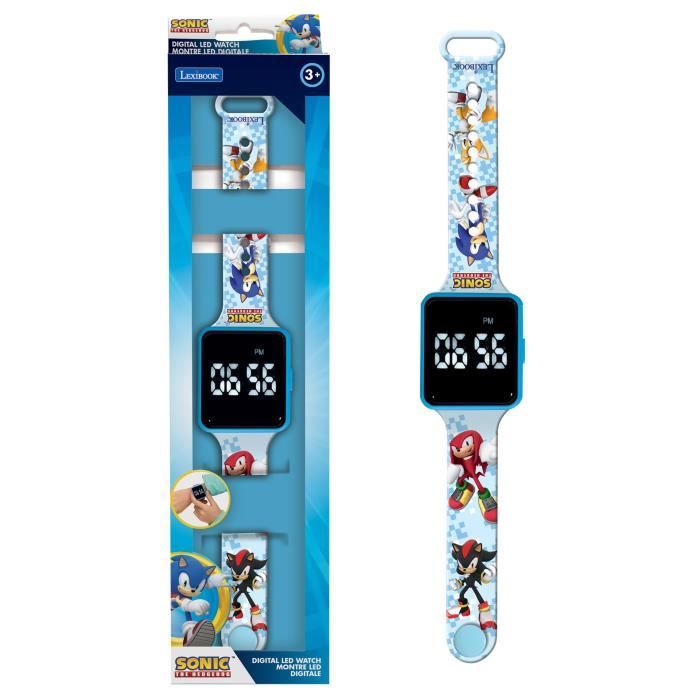 Lexibook Sonic Montre LED connectée Bracelet ajustable