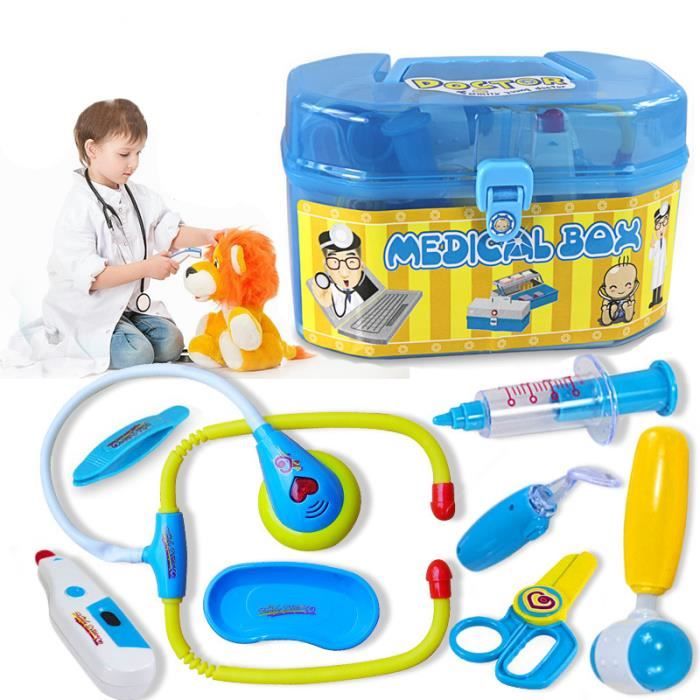 Docteur Pretend Play Set Pour Enfants Enfants Jeu De Role Simulation Hopital Kit Medical Jouet Educatif Pretend Jouet Fille Cdiscount Jeux Jouets
