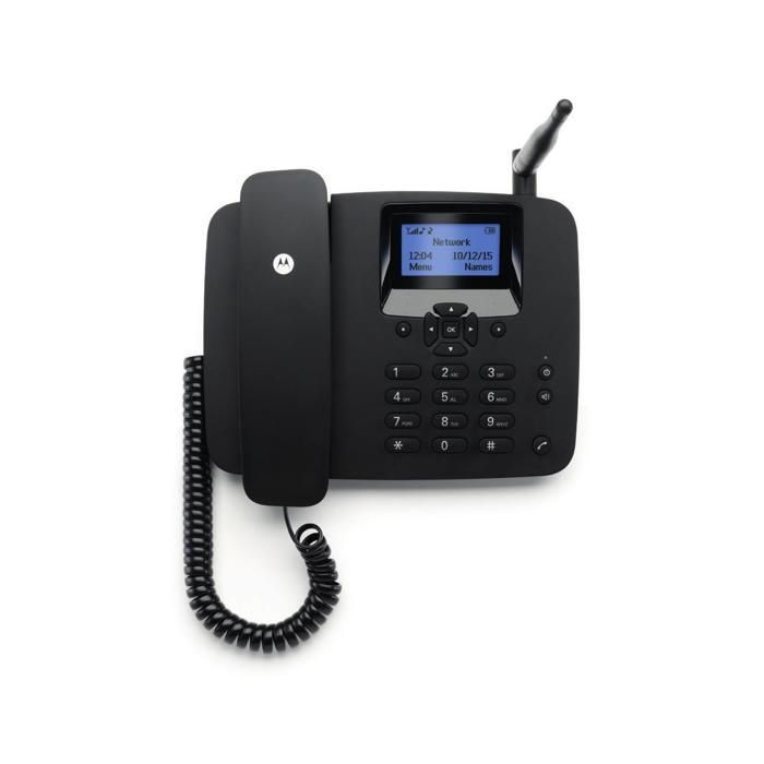 Motorola FW200L Telefono DECT Identificatore di chiamata Nero - vue 2