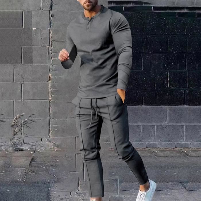 Ensemble Homme Sasaquoy Nouveau costume décontracté de couleur