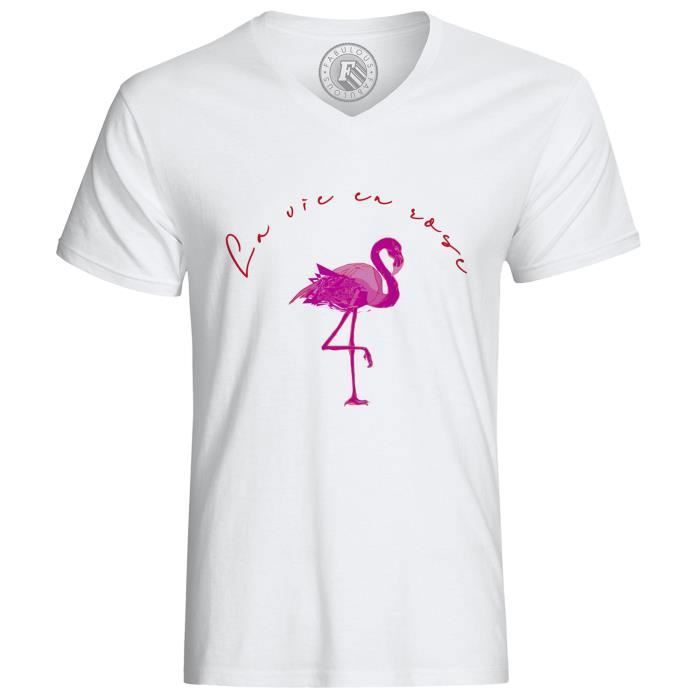 chandail flamant rose