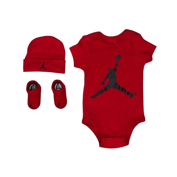 Set Body chausson et bonnet Jordan Aj Classic rouge pour bébé Multicolor -  Cdiscount Prêt-à-Porter
