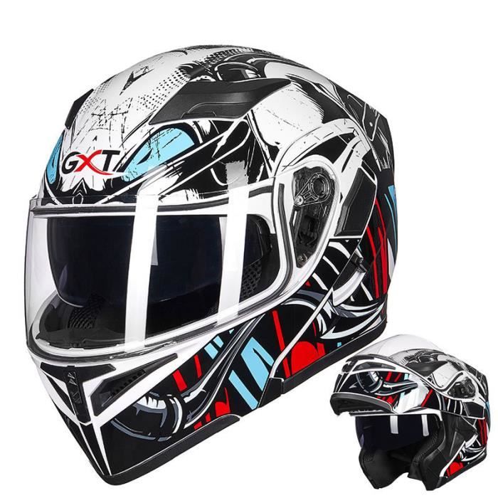 Qualité Supérieure Moto Casque Intégral Avec Double Visière - Buy Casque De Moto