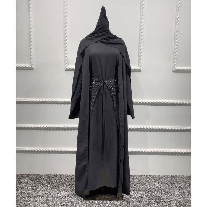 RUMAOZIA Robe Musulmane Pour Homme, Caftan Musulman, Broderie Islamique, Caftan Saoudien, Jubba, Thobe Doré, Velours Mogadiscio, Robe De Prière Avec