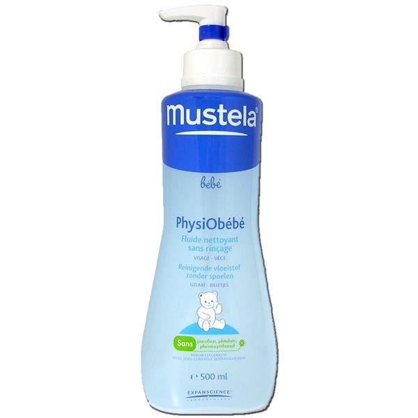 Mustela Bébé Enfant Lingette Nettoyante Eau Sans Parfum 60uts