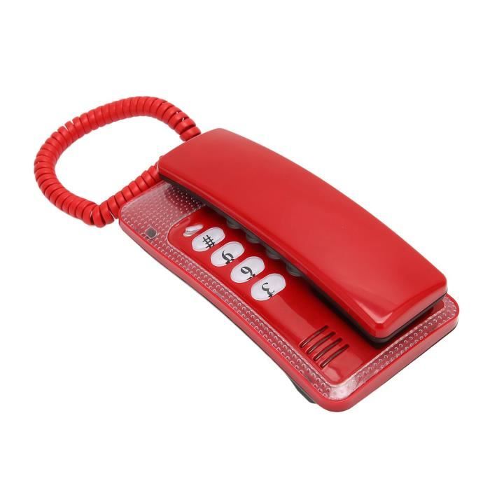 Ancien Téléphone Mural TELIC – Poste MRA 03210 – Gris – Style PTT
