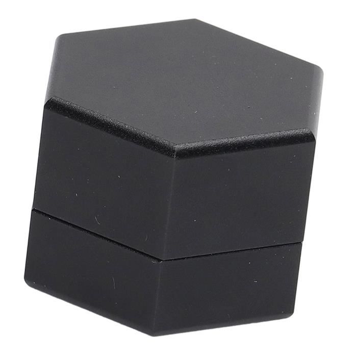 Omabeta Boîte à craie de queue de billard Mini étui à craie de billard  Portable, support de boîte à craie de jeux billard Noir