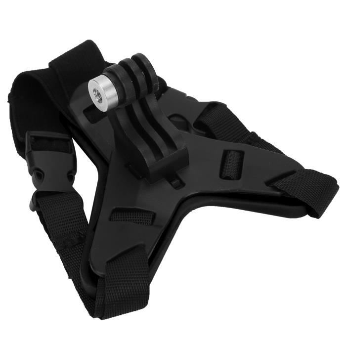 OMABETA Support De Montage Casque De Caméra D'action Avec Sangle Pour Casque De Moto