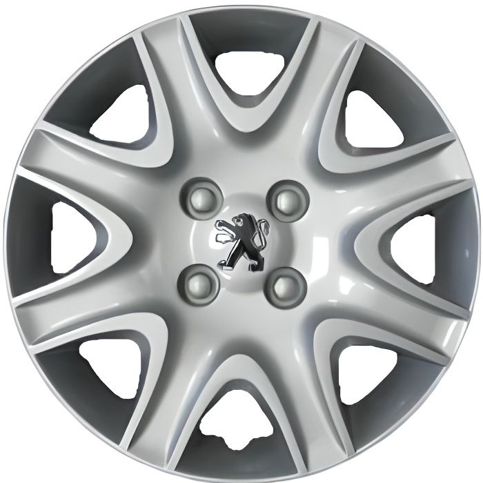 4x D'Origine Peugeot Enjoliveur Radblende Argent 15 in Auckland 5416.q5 partenaire