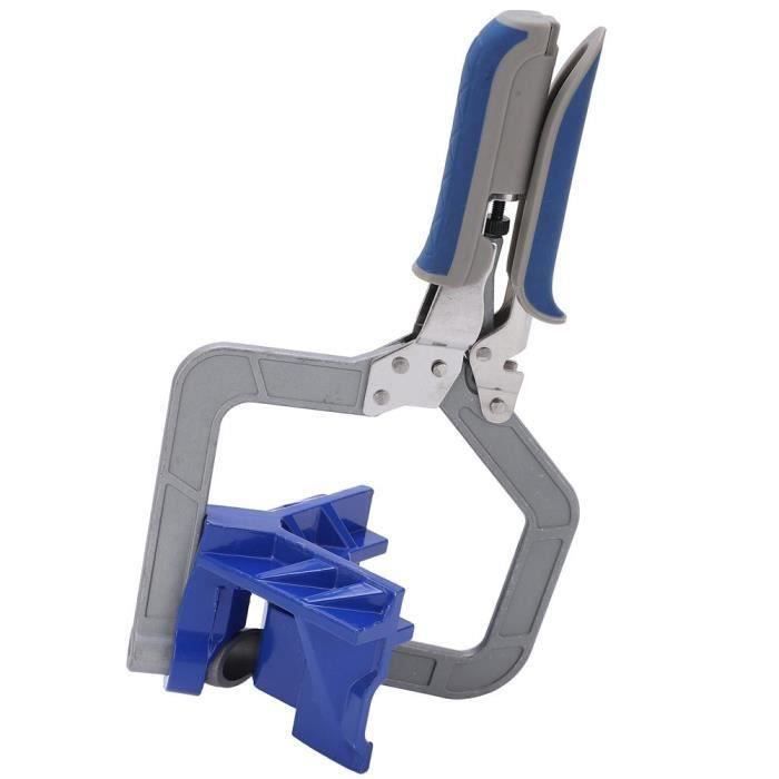 Pince à Angle Droit 90° En Alliage D'aluminium, Pour Menuiserie, Cadre Photo Ou Aquarium, Mâchoires Réglables Jusqu'à 75 Mm