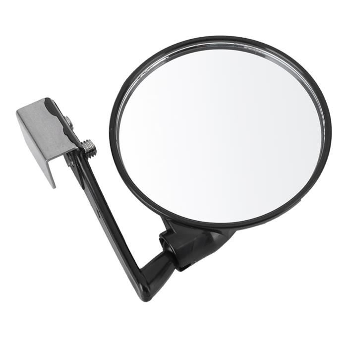 Miroir D'Angle Mort Moto 180° Parabolique - Rétroviseur Avant Ultra Large Anti-Chute Pour Scooter Et Moto Sécurisé