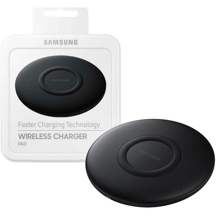 Samsung Chargeur Induction Sans Fil Rapide pour iPhone Android, Modele:  EP-P1100 Noir - Cdiscount Téléphonie