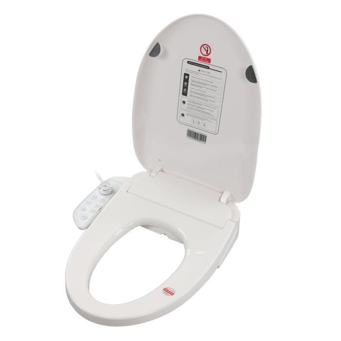 Attache de toilette ultra mince à eau froide | Douche à double buse auto-nettoyante