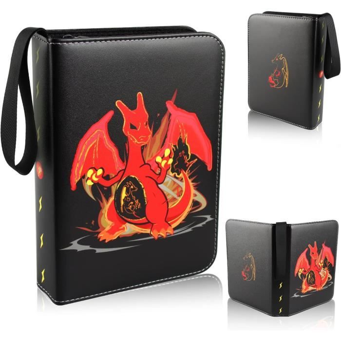 Classeur Pour Cartes Pokémon - 30 Pages, 240 Cartes Capacité, Plastique Transparent - Protection Collection - 5