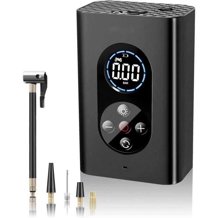 Mini Compresseur D'air Portable V1MAC – Pour Moto, VTT, 12V, Léger, Neuf