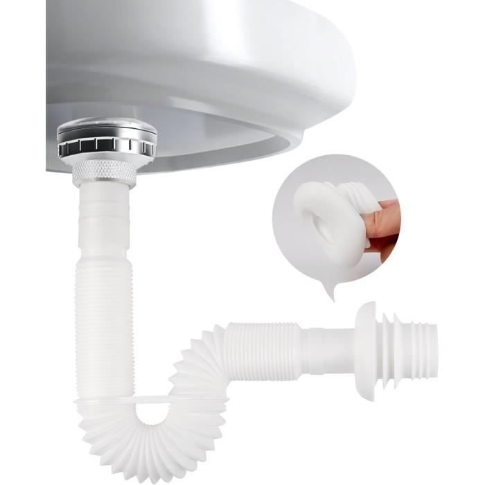 Bonde De Lavabo Dornbracht 1 1/4 Sans Clic - Finition Platine Brossé Foncé - Neuve