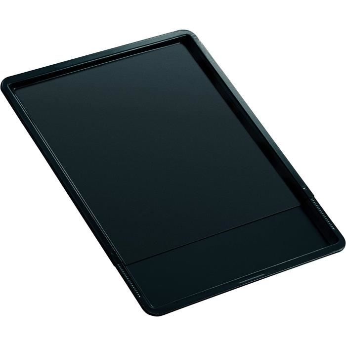 Plaque De Cuisson Zenker Perfect Black Extensible 37-52cm - Revêtement Anti-adhésif Sans PFAS, Résiste à 230°C, Fabriqué En Allemagne