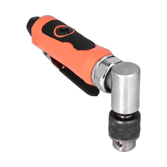 Akozon Perceuse pneumatique Perceuse à air 13 mm pneumatique 1/2 po CW CCW Kit d'outils de