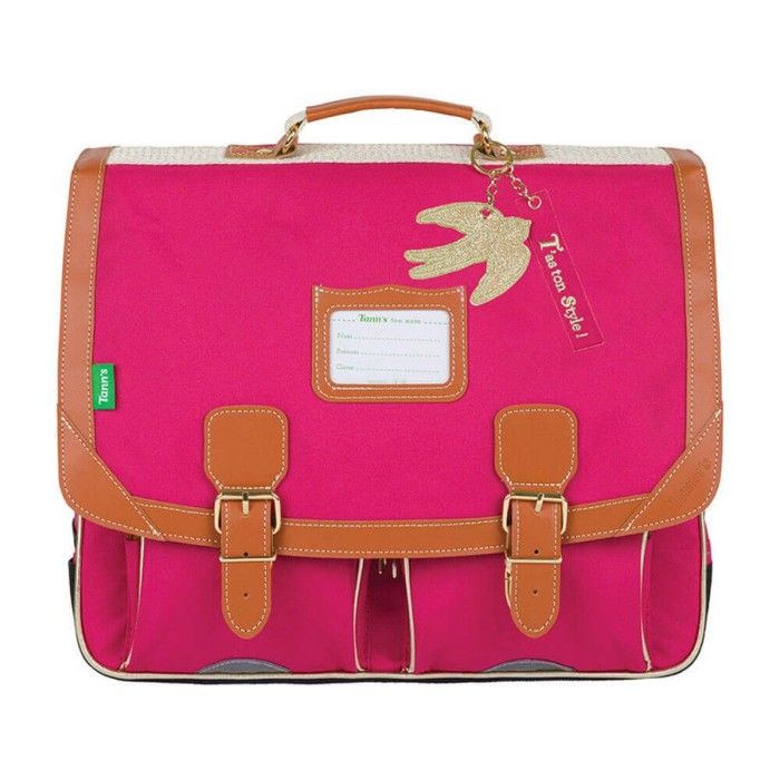 Tann s Cartable 41cm Paloma framboise 10577