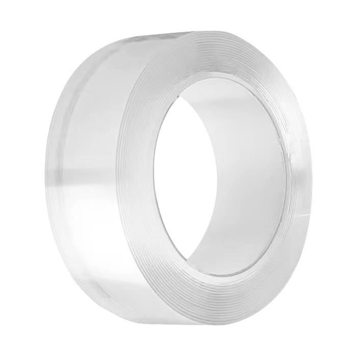 Ruban Adhésif Double Face 6mm X 50m - Extra Fort, Transparent, Étanche - Pour Scrapbooking Et DIY