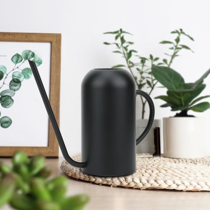 Arrosoir En Métal 5 Litres - Bec Fin Réglable, Tête Détachable - Pour Plantes Intérieur Et Extérieur