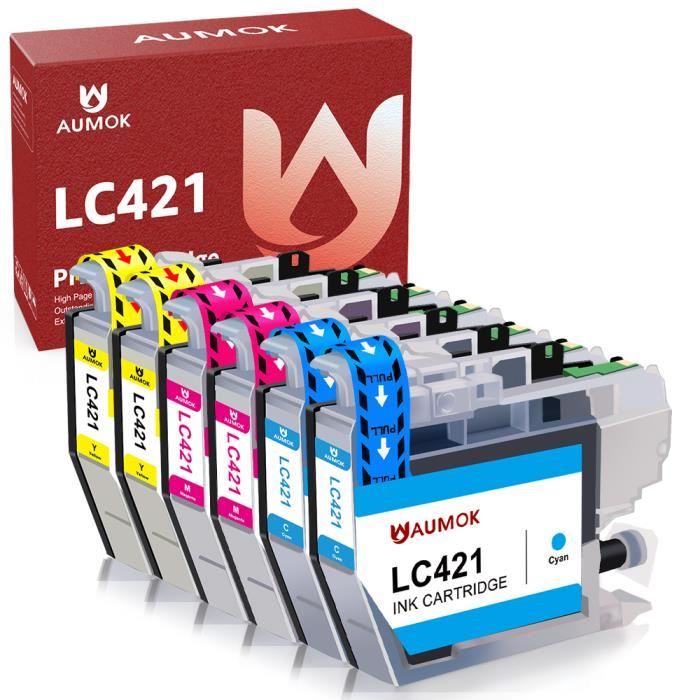 LC421XL LC421 Compatible pour Brother LC421 XL LC 421 XL Cartouche