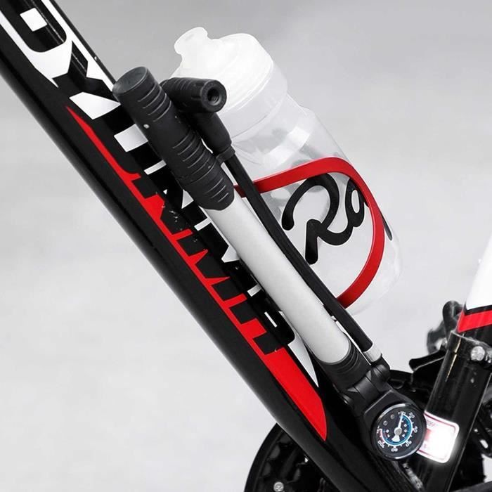 Mini Pompe à Vélo WEST BIKING - Valve Presta - Portable Avec Fixation - Neuf