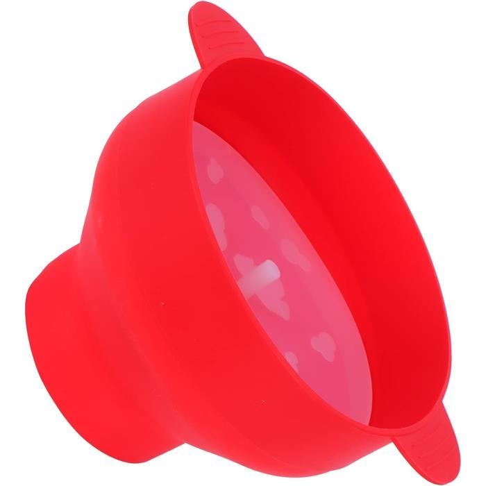 Popcorn Sain Micro-ondes Réutilisable Machine à Popcorn En Silicone Pour Micro-ondes - Bol Pliable, Lavable Au Lave-Vaisselle - Snack Facile Et Sain Snack Sain Rapide Soirée Cinéma Maison