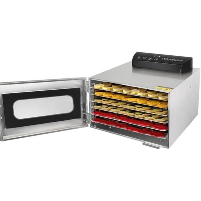 Déshydrateur Alimentaire Magic Mill VH517US - 5 Plateaux Inox - 400W