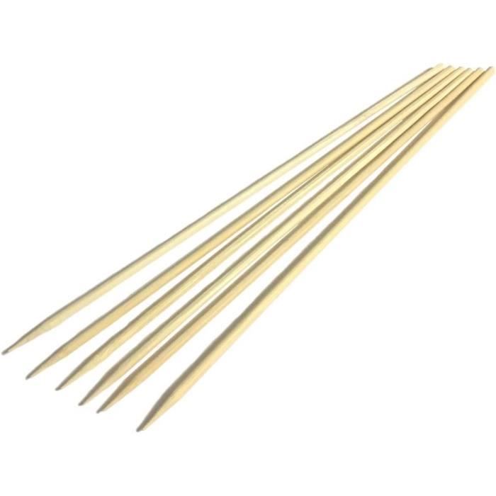 Lot De 200 Pics à Brochette En Bambou 30cm - Premium, Solides Et Sans Échardes Pour Barbecue Et Cuisson