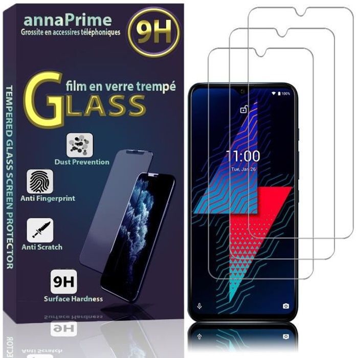 Lot De 3 Films De Protection écran Pour Wiko Power U30 - Transparents - Neufs