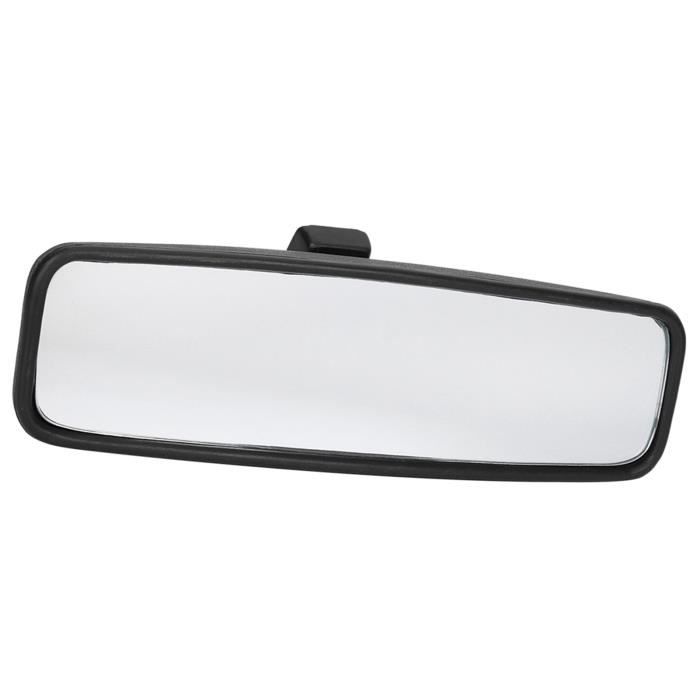 Vvikizy Miroir de pare-brise Rétroviseur intérieur ABS et boîtier en verre 814842 convient pour Peugeot 107/206/106 auto miroir