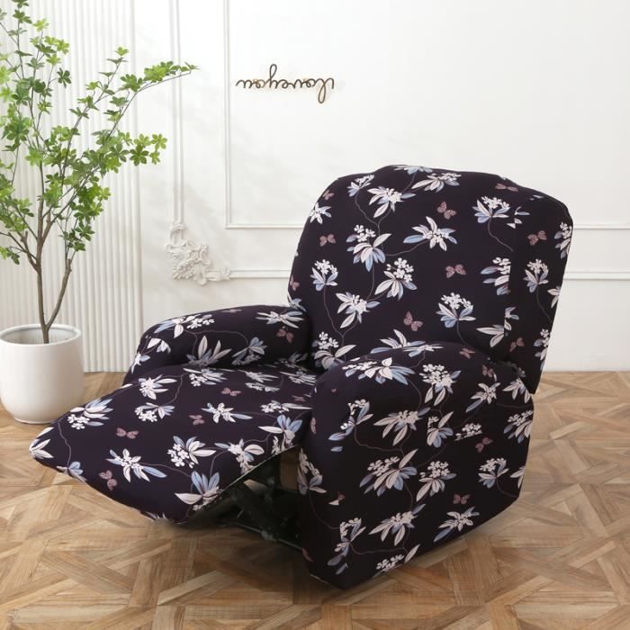 Housses Rafraîchissantes Tencel Pour Fauteuil Inclinable 4 Pièces - Protection Anti-rayures, Lavable Machine - Couleurs Variées Housses Lavables Machine