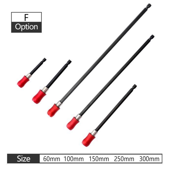 Rallonge Magnétique 30,5 Cm SeonFook - Tige Extension Hexagonale 6,35 Mm Pour Perceuse Et Tournevis