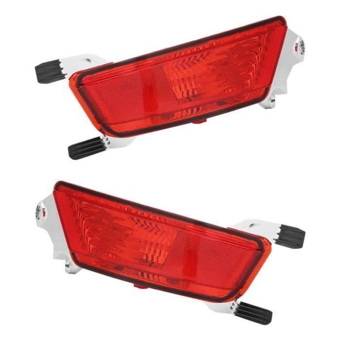 Feu Antibrouillard Arrière Peugeot 3008/5008 2009-2016 - Rouge, Gauche, Remplacement Direct