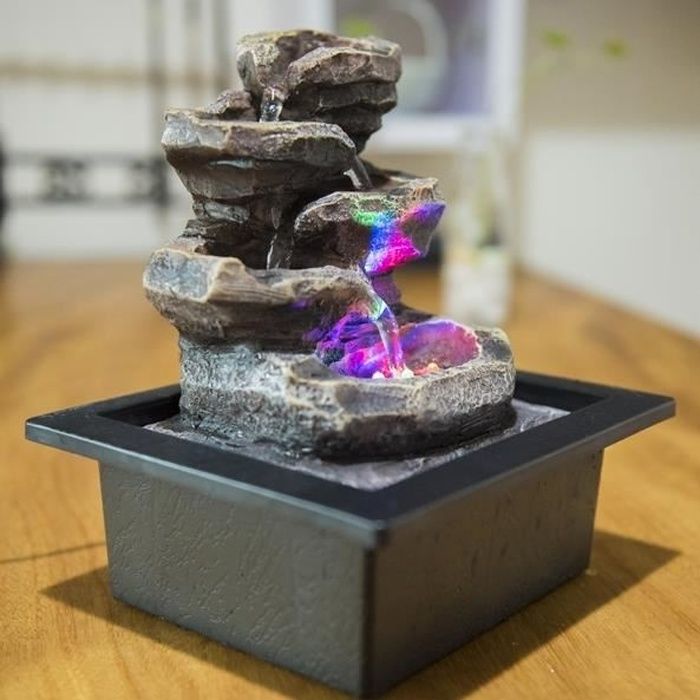 Zen Light Fontaine D Interieur Galou Decoration Zen Apaisante Eclairage Led Scfr1717 Gris Cdiscount Maison Zen Light Fontaine D Interieur Galou Decoration Zen Apaisante Eclairage Led Scfr1717 Gris Cdiscount Maison