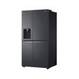 Réfrigérateur américain LG GSJV80MCLF Noir - Volume total 635L - Froid ventilé-1